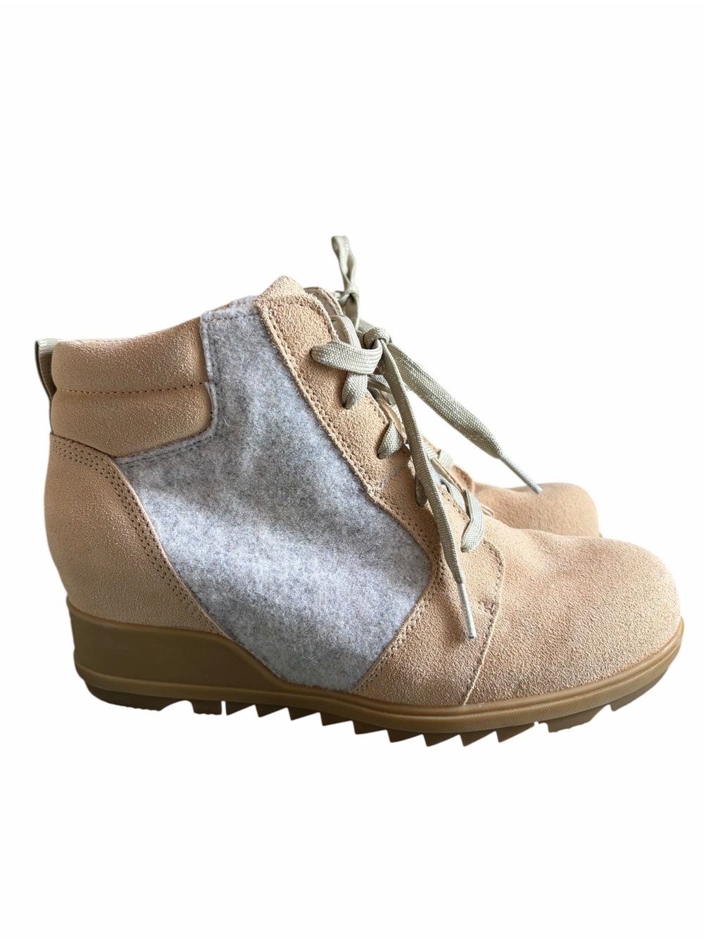 Sorel Evie Ankle Boots Ceramic / Neutral - Picture 3 of 8